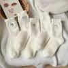 26 Nuevos Calcetines Gruesos de Piel de Visón Cálidos Lindos Animales de Dibujos Animados Coreanos para Dormir y Andar por Casa