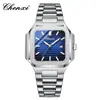 Reloj Chenxi para hombre y mujer, reloj de cuarzo, impermeable, de moda, reloj de pulsera para pareja, reloj de pareja de negocios, luminoso, impermeable, al por mayor