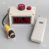 Temporizador de Entrenamiento de Competición para Tiro, Dardos, Tiro con Arco, Cronómetro con Temporización por Vibración con Sensor Automático Infrarrojo