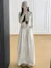 Pantalones Florales Estilo Coreano para Mujer, Nuevos Pantalones de Pierna Ancha Rectos Ajustados de Cintura Alta con Efecto de Caída, Pantalones Curvos Casuales de Largo Hasta el Suelo