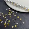 Espaçador de 5mm Bandeja de Flor Acessórios Básicos Pacote de Material DIY Feito à Mão Pulseira de Brinquedo de Cristal 14K Contas Espaçadoras para Pulseira Anel Espaçador