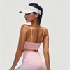 Nuevo estilo de sujetador deportivo para mujer con hermoso diseño en la espalda, chaleco deportivo a prueba de impactos de alta intensidad, top de yoga ajustado, sujetador de fitness