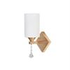 Lámpara LED de noche para dormitorio Dorada moderna minimalista balcón escaleras con control remoto Lámpara de pared nórdica para fondo de sala de estar