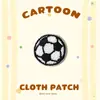 Parches bordados de deportes DIY de comercio exterior, insignias bordadas termoadhesivas, parches para ropa de bádminton, bolsos y accesorios