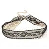 Corea del Sur Collar de Encaje Moda Femenina Personalidad Sencilla Versátil Hueco Encaje Collar Cadena de Collar Accesorios Explosivos Europeos y Americanos