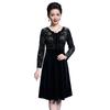 Chen Miaoyan Nuevo Estilo Coreano Impreso a Color Dorado Set Grande Dorado Vestido de Terciopelo Dorado Vestido de Boda para Madres de Mediana Edad