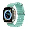 Para pulseira de apple watch Ultra Marinho silicone apple iwatch8/7/6/5SE Novo Esportivo