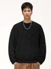 Ropa para Hombre Fengshe / Sudadera de Terciopelo Deao de Peso Pesado 400g, Amigable con la Piel, Estilo Americano, Bolsillo en el Pecho con Logo, Sudadera con Forro Polar para Primavera y Otoño