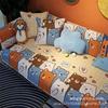 Combinación Pastoral Nueva Tela Antideslizante Cojín para Sofá Cojín de Algodón Lavable para Verano Otoño e Invierno Tela para Cojín de Sofá Estilo Europeo