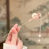 Nuevo Pasador de Aleación con Borla Estilo Chino para Mujer, Pasador de Gama Alta de Nicho, Pasador Versátil de Estilo Antiguo para Accesorios de Peinado Cheongsam y Hanfu