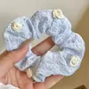 Scrunchie de Renda Estilo Coreano Fofo Doce Laço de Cabelo Acessório de Cabelo Fresco de Alto Valor