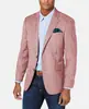 Blazer de Xadrez Masculino de Linha Única com Dois Botões Personalizado para Exportação Transfronteiriça, Blazer Casual Slim Masculino