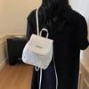 Mochila Tote Ombro Único Versátil Estilosa Casual Simples de Viagem Estampada Tendência Moda Outono 2026