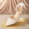 Zapatos dulces y lindos de estilo femenino para citas, zapatos de amor a primera vista 2024, cómodos para los pies, combínalos con faldas, zapatos de mujer de moda, versátiles