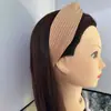 Cintillo Cruzado de Punto Estilo Coreano Europeo y Americano Banda para Lavado de Cara Banda para el Cabello Color Sólido Banda Elástica para el Cabello Banda para el Cabello de Yoga Deportiva para Mujeres