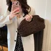2026 Nueva Moda Estilo Artístico Europeo y Americano Bolso de Mano para Mujer Bolsa de Playa de Paja Tejida