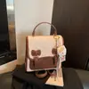 Mochila Transfronteriza de Colores Bloqueados de Moda para Mujer, Nueva Moda de Verano 2026, Mochila Escolar para Estudiantes, Mochila Pequeña de Viaje