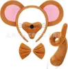 Accesorios para Fiesta de Animales de la Jungla de Halloween Orejas de Cebra Accesorios de Cosplay Orejas de Cebra Traje de Disfraz