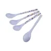 Vajilla de melamina plástico imitación porcelana cuchara aplicación blanca cuchara de sopa pequeña cuchara de café cuchara para condimentos cuchara pequeña cuchara de regalo