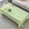 Mantel para Mesa de Centro Impermeable, a Prueba de Aceite, Resistente al Calor, No Requiere Lavado, Modelo 2026 Salvamanteles para Mesa de Comedor, Cubierta de Tela Rectangular de PVC Estilo Ins, Modelo Nuevo