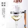 Juego de Vino de Saké Japonés, Jarra de Hielo para Vino, Máquina de Vino Frío, Taza Pequeña tipo Goteo para Vino Caliente, Grifo, Divisor de Vino, Decantador