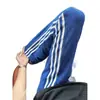 Calça Masculina Retro Americana Padrão Escama de Dragão Verão Fina Respirável Listrada Esportiva cleanfit Reta Casual
