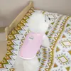 Chaleco de Ropa para Mascotas para Gatos y Perros: Teddy, Bichón, Schnauzer, Pomerania, Bulldog Francés - Chaleco Rayado Fino de Malla - 25