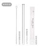 Popote Tritan Extendido Juego de Popotes Metálicos de Acero Inoxidable 304 Popote para Bebida Té con Leche Reutilizable Popote para Vaso de Agua
