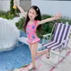 Traje de baño para niñas Verano 2026 Estilo Nuevo Traje de baño con volantes para niños Traje de baño de una pieza Princesa Playa Bebé Ropa de verano