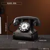 Adornos de teléfono de resina vintage, decoraciones de pared, decoraciones creativas de pared para cafeterías, colgantes, manualidades de escritorio