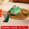 Saquinhos Artesanais para o Festival do Barco-Dragão, Amuletos em Formato de Caqui, Bolsinhas Portáteis de Artemísia, Presentes Artesanais Repelentes de Mosquitos, Pequenos Enfeites para Pendurar