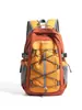 Mochila Funcional Color Block Resistente ao Vento Cor Rosa Limão Estilo Casal Energético Outdoor Casual Viagem Caminhada Mochila de Montanhismo