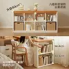 Escritorio de esquina de madera maciza con estantería, mesa integrada para estudio en casa, escritorio para estudiante, mesa de escritorio para computadora de dormitorio