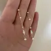 Pendientes sencillos con borlas de perlas, ligeros, lujosos, de alta gama, delicados y largos que combinan con todo para mujer.