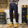 Jeans Masculino 2023 Primavera Outono e Inverno Novo Solto Reto Tendência Marca Harlan Roupa de Trabalho Casual Calças Compridas Masculinas