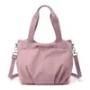 Bolsa de Tecido de Nylon de Grande Capacidade para Uso Casual e no Trabalho para Mulheres 2026 Novo Modelo Bolsa para Aula de Estudante Universitário Bolsa Tote de Ombro para o Trabalho