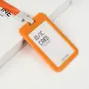 Portatarjetas Deslizante en Stock con Etiqueta de Plástico ABS de Ajuste a Presión, Portatarjeta de Estudiante, Portacarnet de Trabajo, Portanombre, Admite Impresión Personalizada