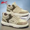Zapatos Huili para hombre 2026 nueva colección de otoño, zapatillas de suela gruesa para adolescentes, zapatos casuales, zapatillas de skate de caña alta para hombre
