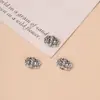 Xizang Flor de Amor Prateada Acessórios de Miçangas DIY Acessórios para Pulseira Colar de Contas Prateadas Antigas Feitos à Mão Material Acessórios