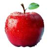 Pegatina Impermeable Autoadhesiva de Manzana Roja de Alta Definición para Refrigerador, Gabinete de Cocina, Comedor, Puertas de Vidrio, Ventanas, Paredes de Azulejos y Decoración de Paredes