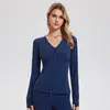 Conjunto de Yoga Transpirable Europeo y Americano, Chaqueta Deportiva Ajustada, Ropa Deportiva para Exteriores, Conjunto Deportivo para Correr