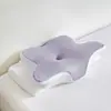Almofada de Chifre de Formato Irregular de Novo Tipo Transfronteiriça, Almofada Borboleta, Almofada de Memória, Suporte Cervical de Espuma de Memória com Rebote Lento para Auxiliar o Sono