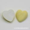 Accesorios de resina DIY para jugar con comida, resina de fondo plano en forma de corazón de 25 mm, chocolate, carcasa para teléfono, material para tocados de belleza, joyería