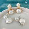 Pendientes de personalidad explosiva transfronteriza, temperamento simple, estilo dulce y fresco, ligeros, de lujo, de alta gama, con diseño de nicho, de moda, combinables con todo.