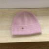 Gorro de lana de color sólido estándar de oro para ganado de seda/Boniu ~ gorro de punto pequeño cálido a prueba de frío para otoño e invierno para niños Corea
