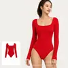 Mono de Yoga Otoño 2026 para Mujer de Manga Larga con Soporte Lumbar, Levanta Glúteos, Control de Abdomen, Body de Fitness Ajustable
