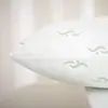 Gaowei Fibra de Bambu Camada de Ar Jacquard Fronha Capa Protetora de Núcleo de Travesseiro Anti Óleo de Cabeça Saliva Látex Fronha 1 Peça