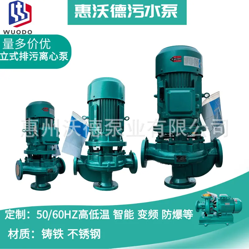 GW正污水立式泵18