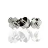 Estabilizador de Acero Inoxidable Accesorios para Jaula de Conejos Soporte en L de Doble Cabeza Tornillo para Cámara de Trípode de 1/4 a 1/4 a 3/8