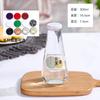Botella de vino de vidrio esmerilado de 330 ml, botella de vino de ciruela de vidrio de alta calidad, botella vacía, vidrio transparente, impresión de subbotella de vino de frutas